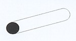 Rundstav Diameter 1,0mm 10/fp