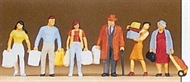 Personer på shopping