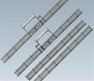 Järnstaket L104cm