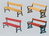 Parkbänkar 12 st