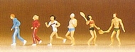 Joggare och badmintonspelare