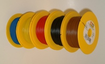 Kabel gul 0,14 mm2 100m