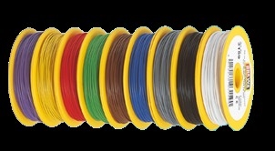 Kabel gul 0,14 mm2 25m
