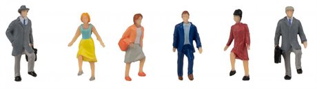 Personer som går i trappa