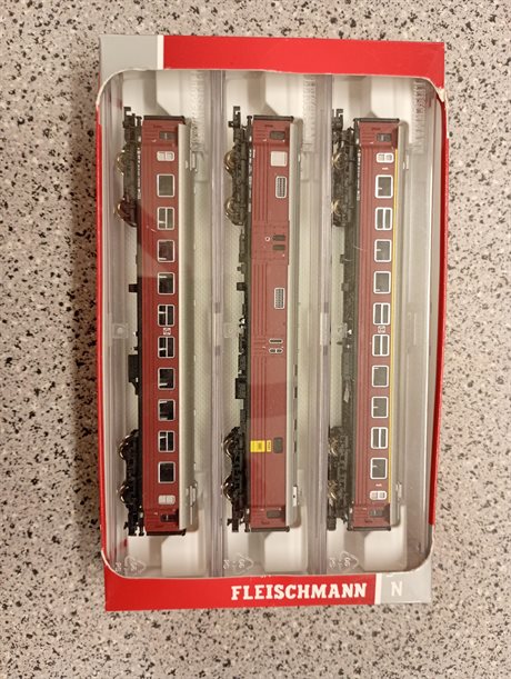 SJ- Personvagnar N-skala