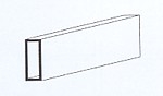Rektangulär Tub 6,3 x 9,5mm 2/fp